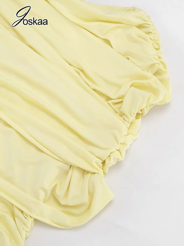 Women's Ruched Bodycon Mini Dress Elegant - Detail View 5