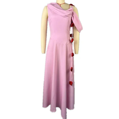 Women's Floral Print Sleeveless Maxi Dress