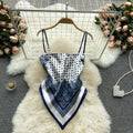 Blue White