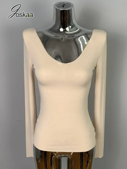 Wholesale Women's Mesh Long Sleeve Bodycon Top White – Side View