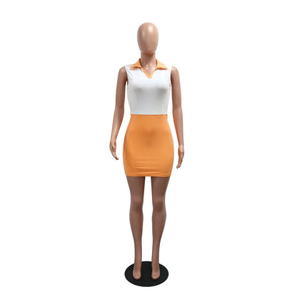 Wholesale Women's Sleeveless Bodycon Mini Dress