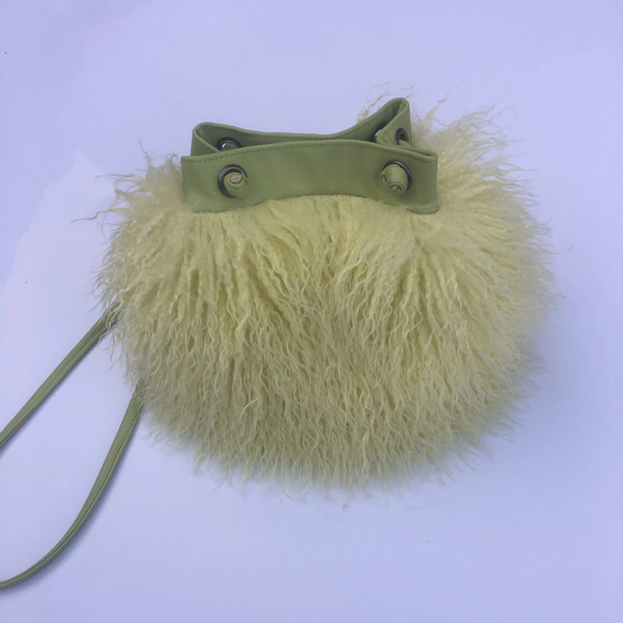 Wholesale Long Faux Fur Wool Shawl Accessory
