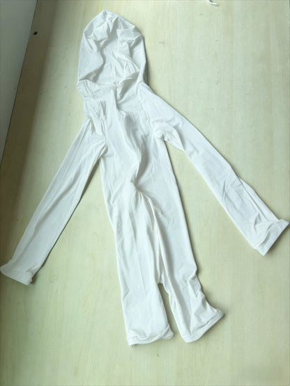 Wholesale Women's Mesh Zip Jumpsuit Oil Romper
