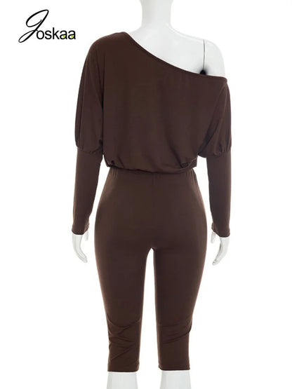 Women's Long Sleeve Two Piece Set - Detail View