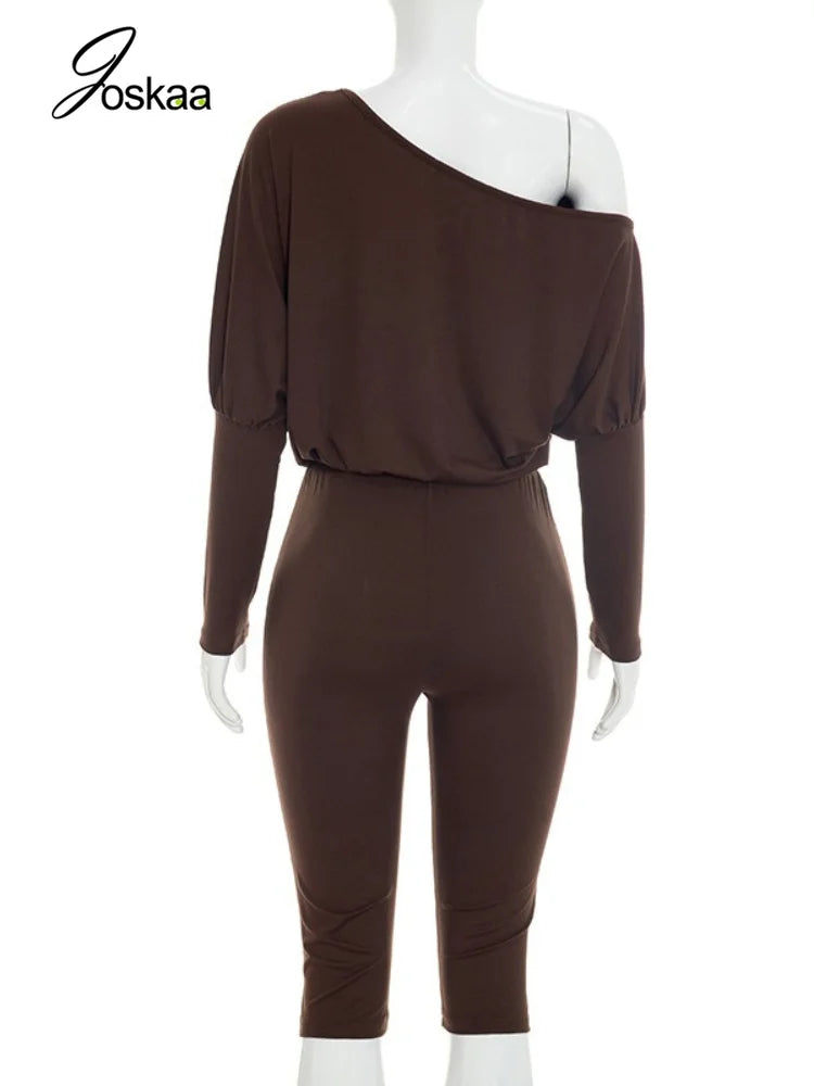 Women's Long Sleeve Two Piece Set - Detail View