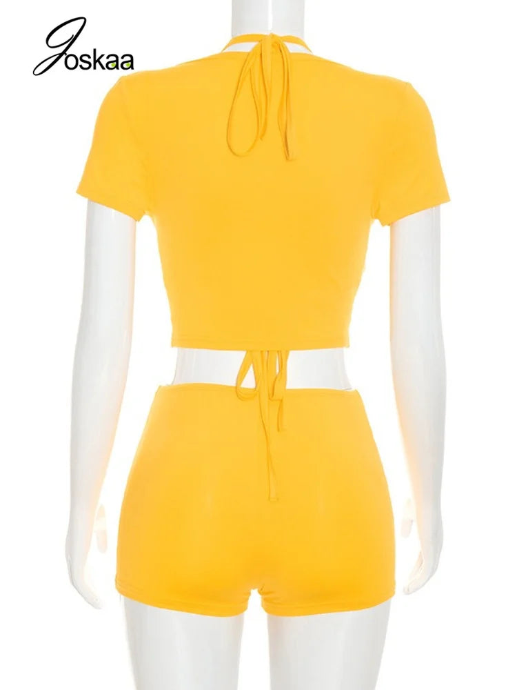 Women's Lace Two Piece Set - Detail View