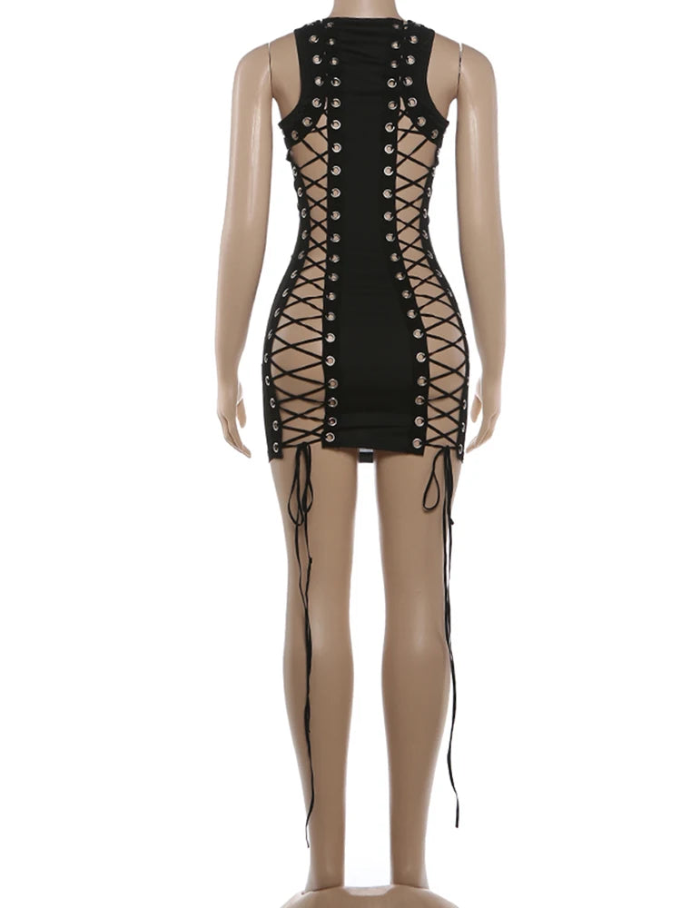 Joskaa Sleeveless Bodycon Mini Dress - mini dress image 4
