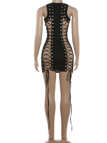Joskaa Sleeveless Bodycon Mini Dress - mini dress image 4