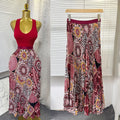 Flower Purplish Red