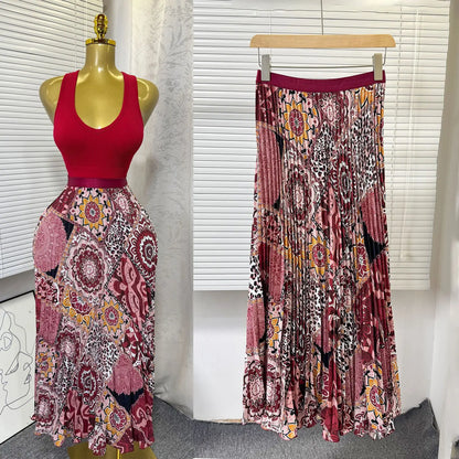 Women's Bodycon High Waist Two Piece Set - Detail View 19