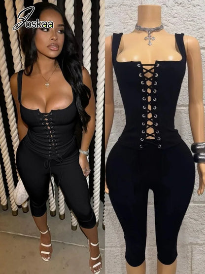 Women's Knit Cutout Crop Ribbed Two Piece Set – Women's Fashion Wholesale – Front View