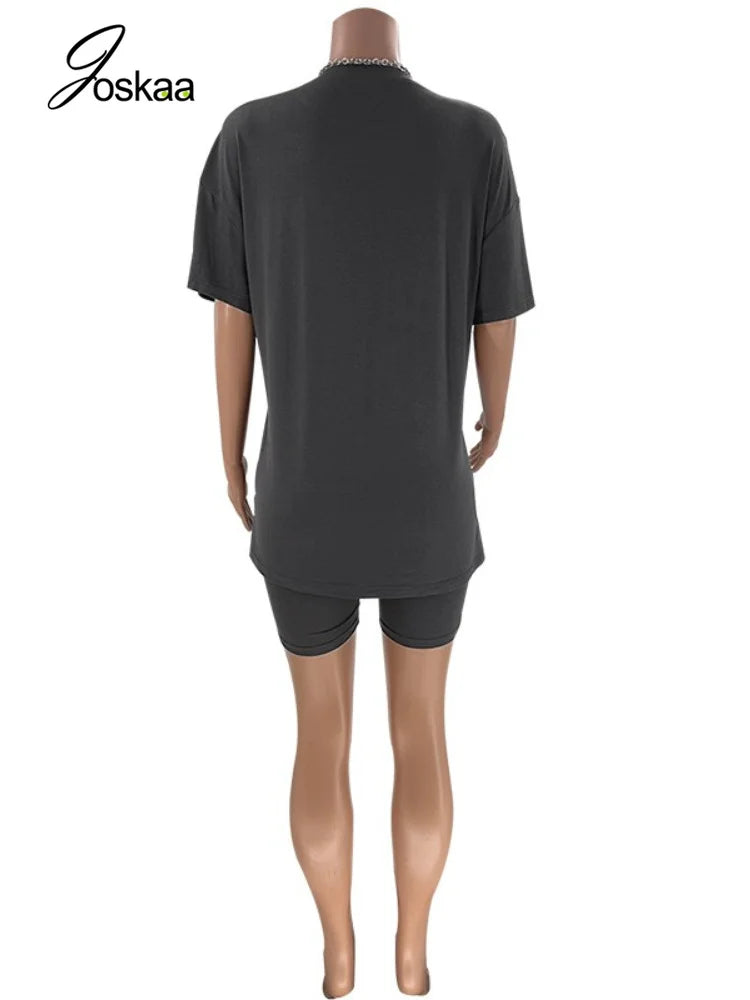 Women's Two Piece Set - Model Wearing Style