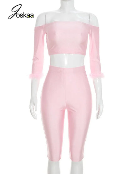 Women's Two Piece Set 6845 - Back View