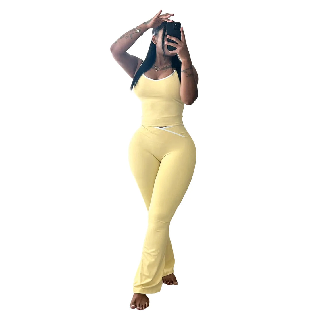 Women's Wide Leg Two Piece Set - Additional View 14