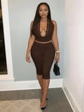 Brown