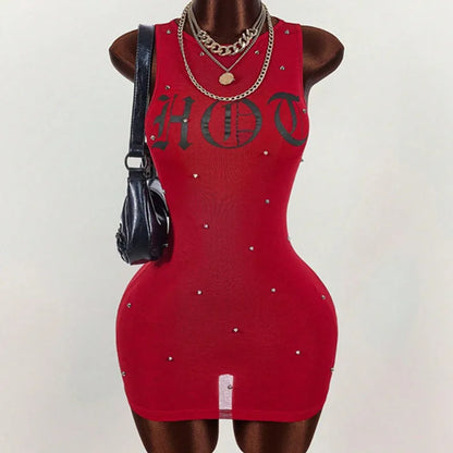 Joskaa Sleeveless Bodycon Mini Dress - mini dress image 5