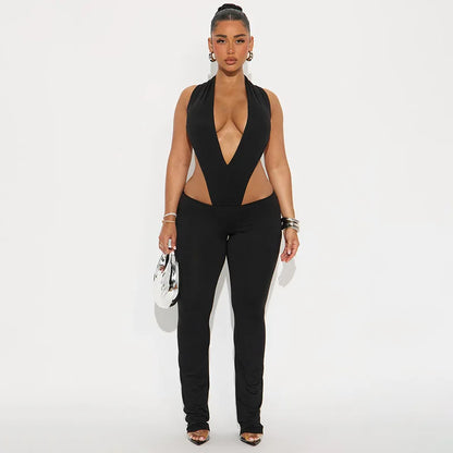 Wholesale Women's Sleeveless Flare Two Piece Set