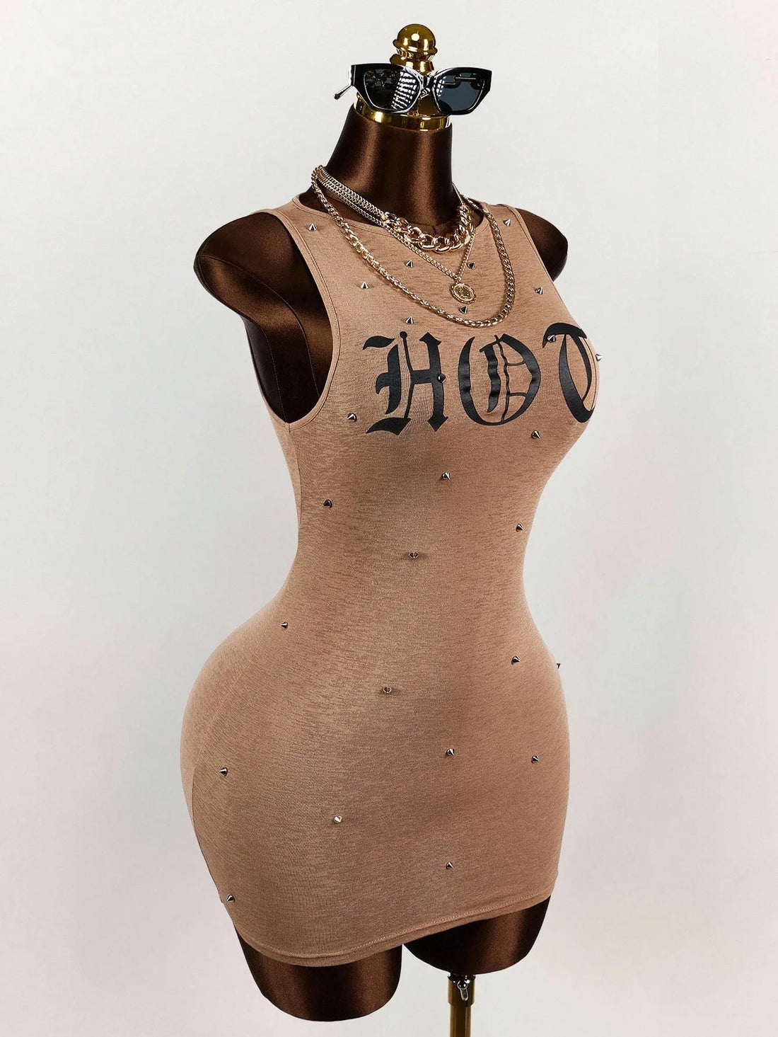 Joskaa Sleeveless Bodycon Mini Dress - mini dress image 3