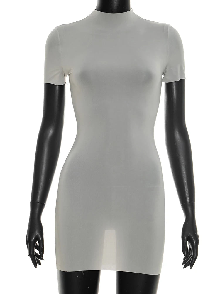 Joskaa Short Sleeve Bodycon Mini Dress - mini dress image 2