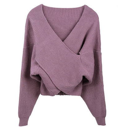 Women's Knit Long Sleeve Bodycon Ribbed Top