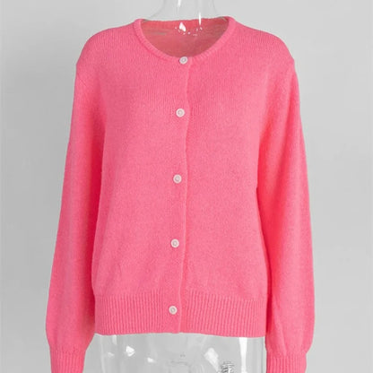 Women's Knit Ribbed Inner Knitting Jacket