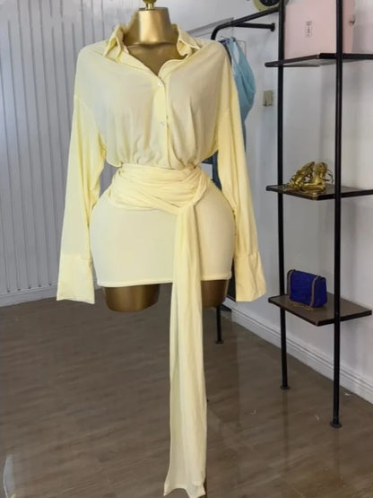 Wholesale Women's Long Sleeve Bodycon Mini Dress – Women's Fashion Wholesale – Front View