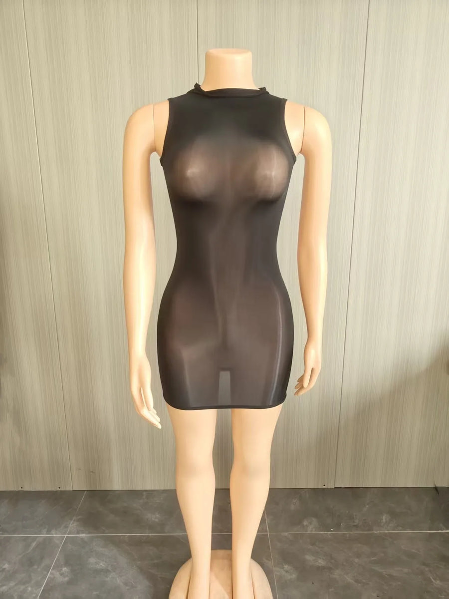 Wholesale Women's Sleeveless Bodycon Mini Dress