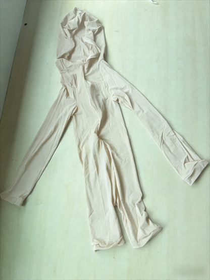 Wholesale Women's Mesh Zip Jumpsuit Oil Romper