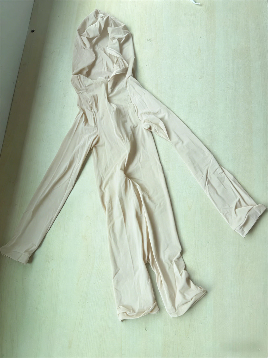 Wholesale Women's Mesh Zip Jumpsuit Oil Romper