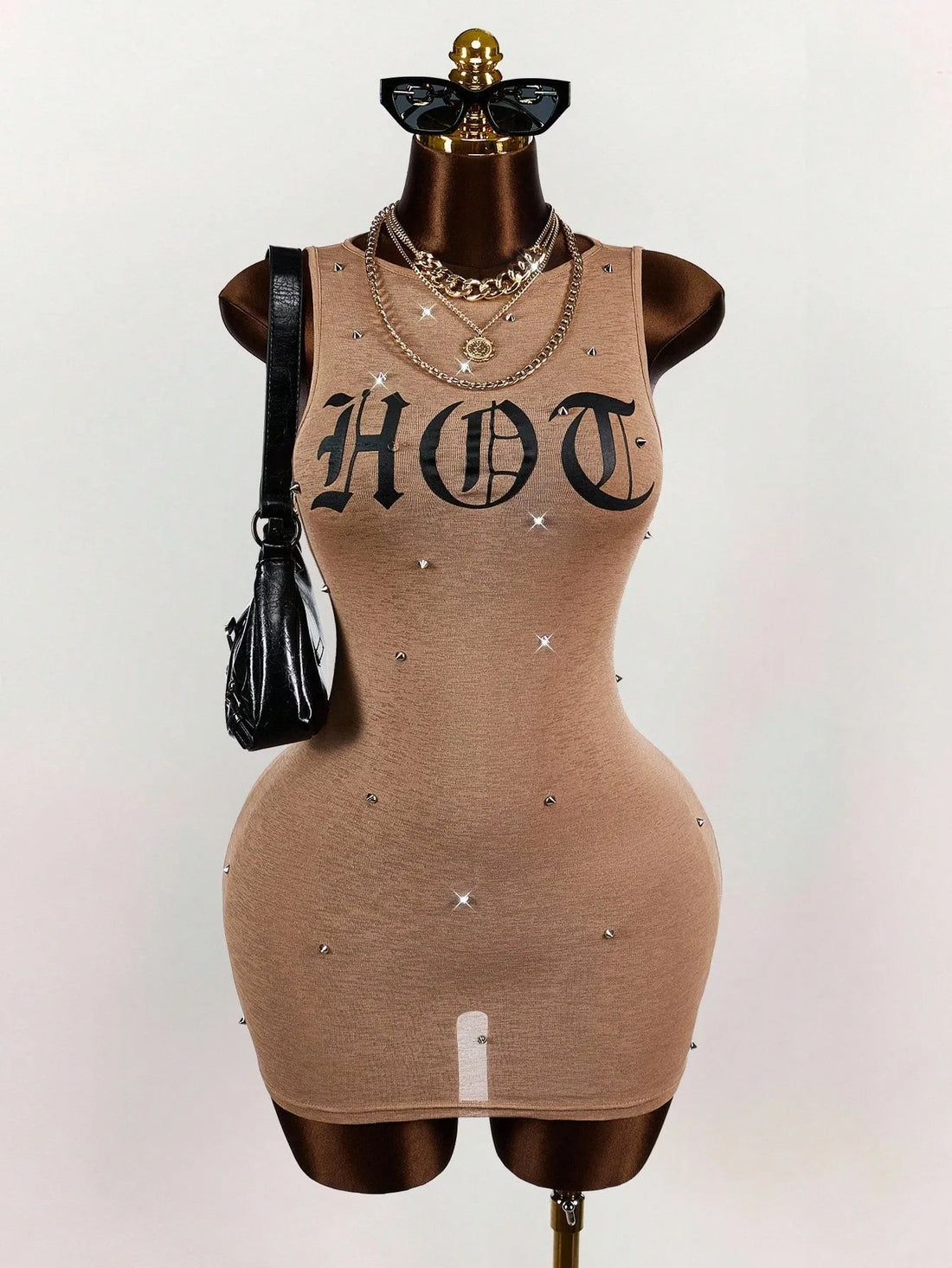Joskaa Sleeveless Bodycon Mini Dress - mini dress image 2
