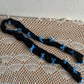 Black Blue Bow