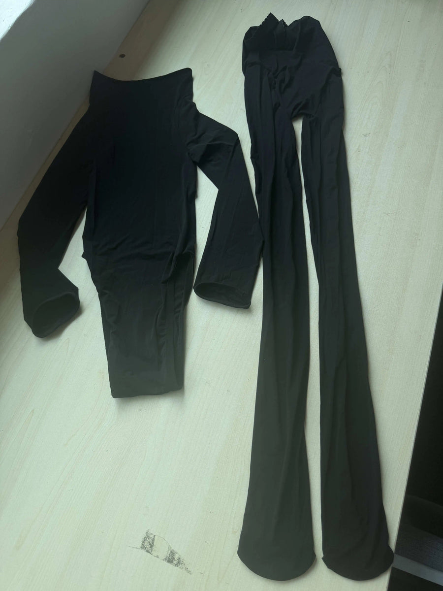 Women's Mesh Bodycon Two Piece Set 4813 - Detail View