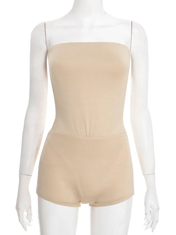 Joskaa Strapless Sleeveless Two Piece Set - two piece set image 5