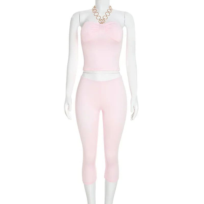 Women's Halter High Waist Two Piece Set - Additional View 9