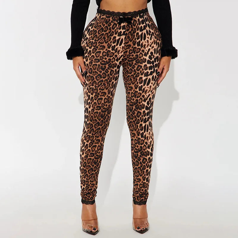 Joskaa Zebra Stripe Mesh Crop Two Piece Set - two piece set image 7