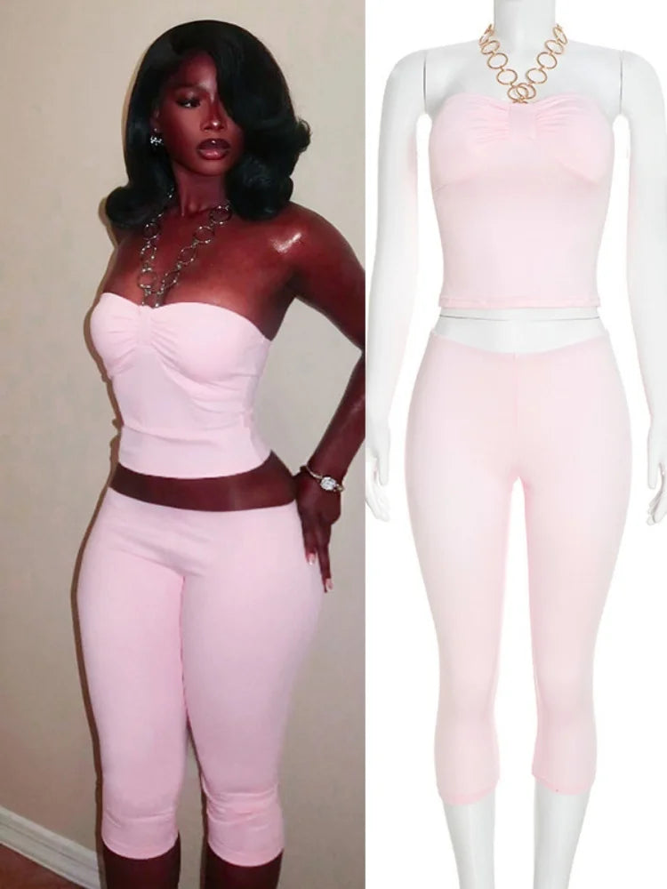 Women's Halter High Waist Two Piece Set - Additional View 8