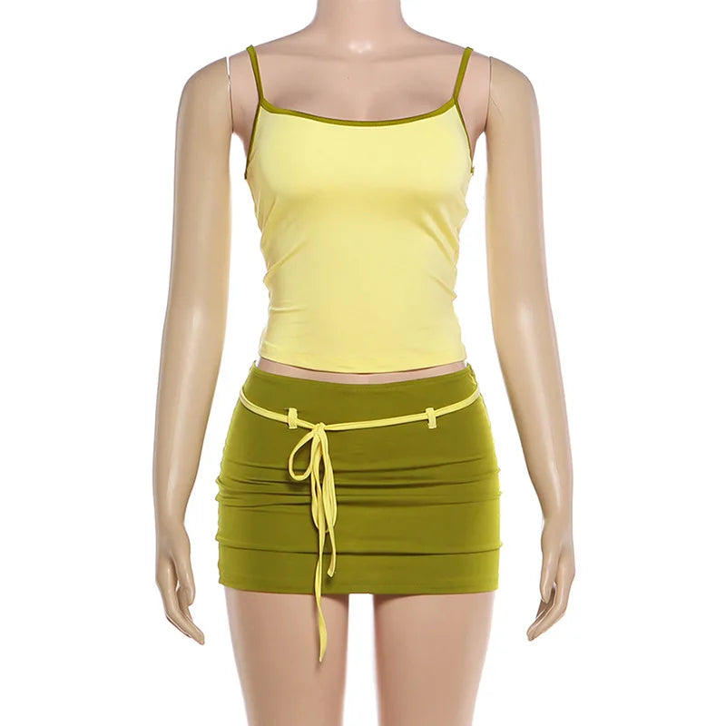 Women's Backless Bodycon Two Piece Set - Additional View 8