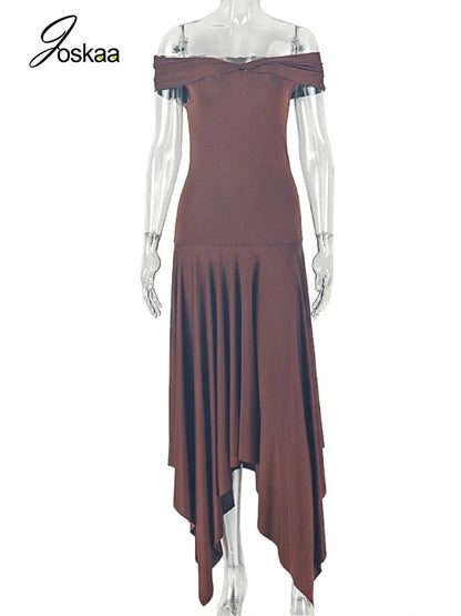 Women's Backless Bodycon Dress - Back View