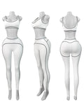 White Pants Suit
