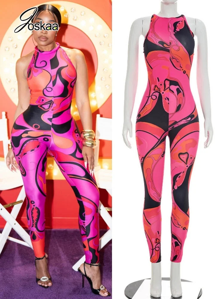 Women's Zip Up Sleeveless Bodycon Romper - Women's Fashion Wholesale - Front View