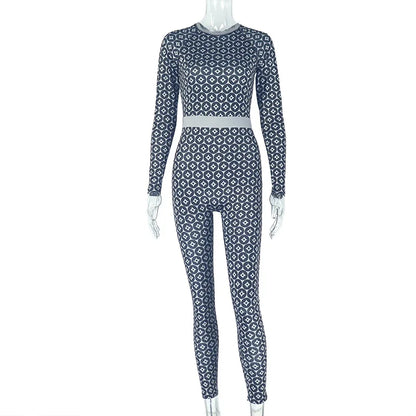 Wholesale Women's Long Sleeve Bodycon Zip Romper