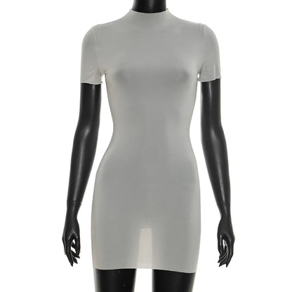 Joskaa Short Sleeve Bodycon Mini Dress - mini dress image 6