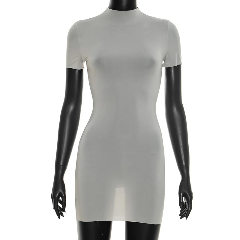 Joskaa Short Sleeve Bodycon Mini Dress - mini dress image 6