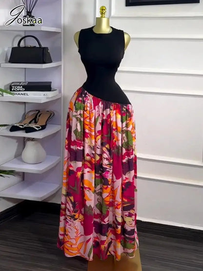 Wholesale Women's Sleeveless Bodycon Maxi Dress – Women's Fashion Wholesale – Front View