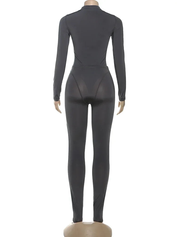 Joskaa Long Sleeve Bodycon Two Piece Set - two piece set image 4