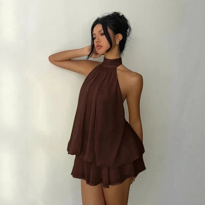 Wholesale Women's Backless Halter Bodycon Dress