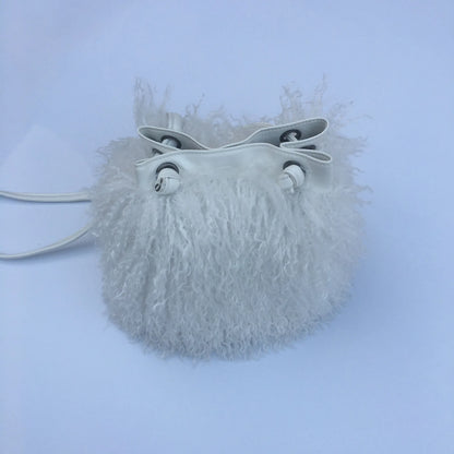 Wholesale Long Faux Fur Wool Shawl Accessory