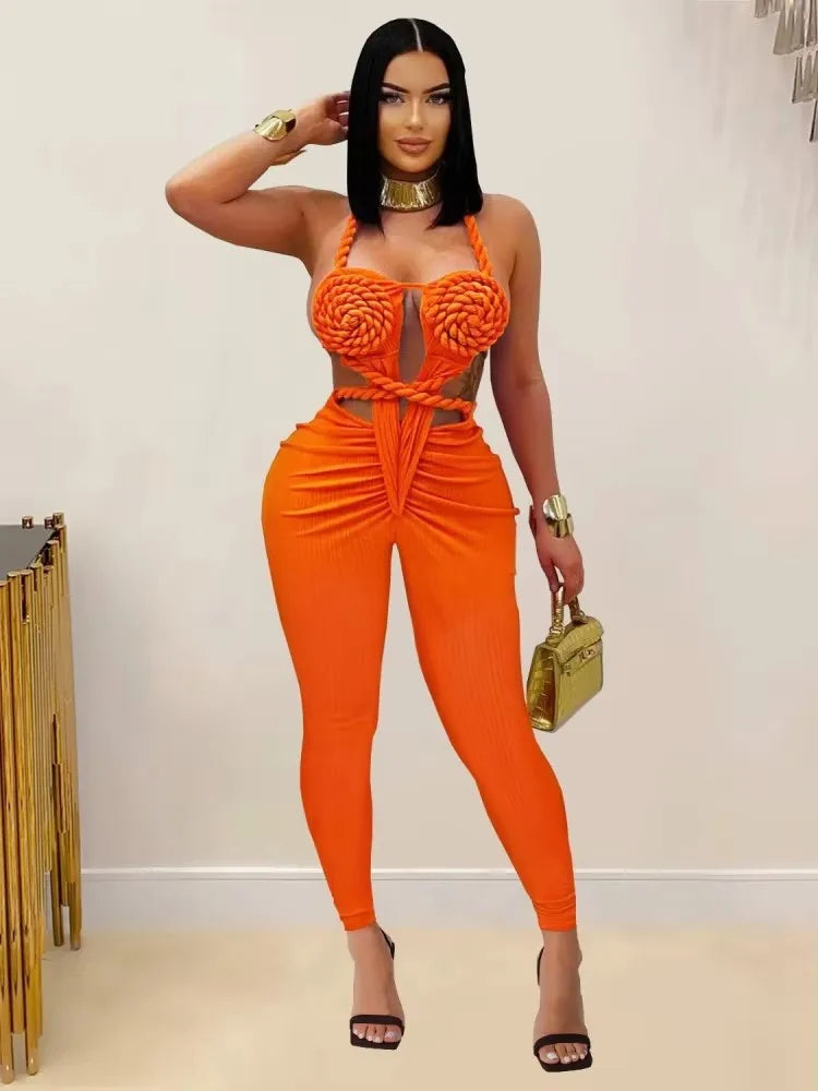 Women's Knit Ruched Backless Cutout Romper – Women's Fashion Wholesale – Front View