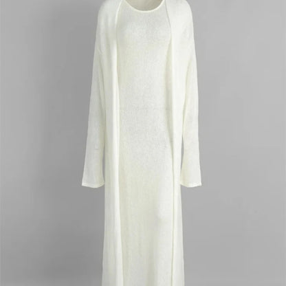 Wholesale Women's Knit Maxi Ribbed Two Piece Set
