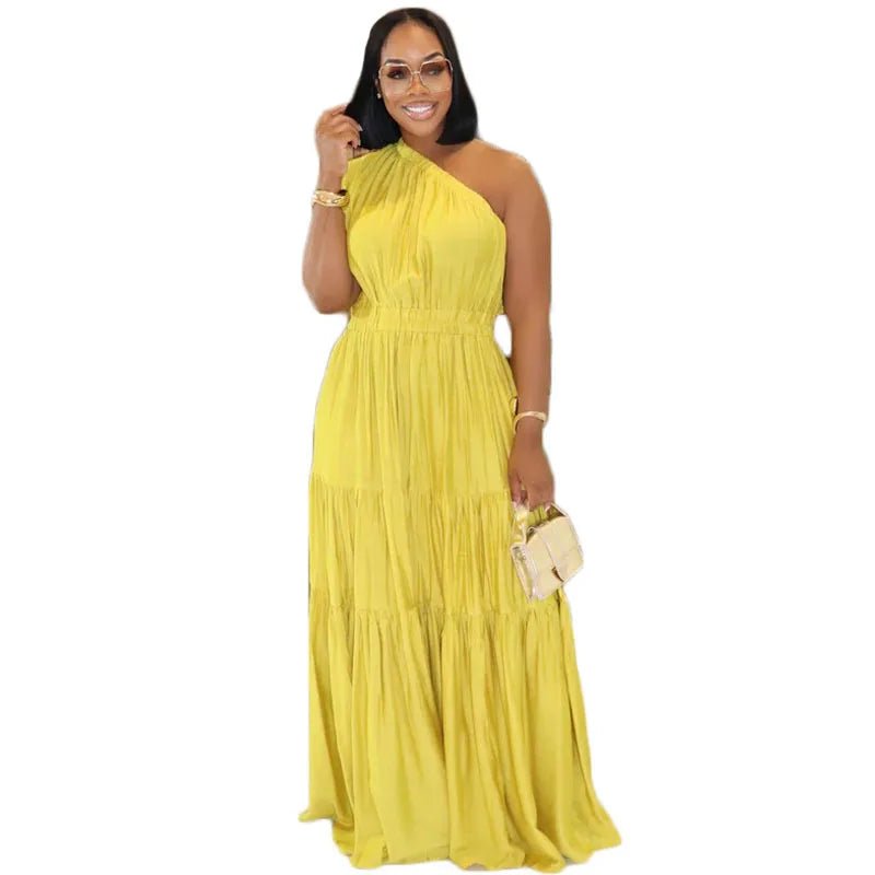 Women's Sleeveless Bodycon Maxi Bikini Set